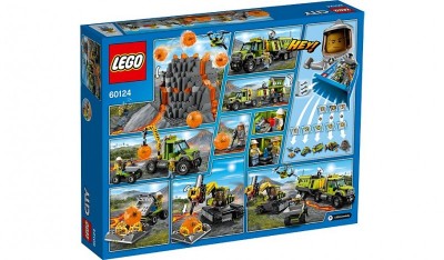 Base Exploção Vulcão Lego