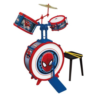 Bateria 3 elementos Homem Aranha