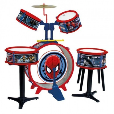 Bateria 5 elementos Spiderman Marvel