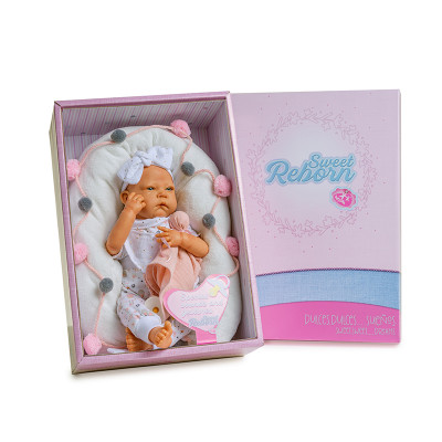 Bebé Reborn Alcofa com Mecanismo Sweet Reborn 50cm