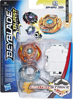 Beyblade Pião Lançador Roktavor R3