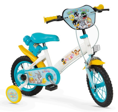 Bicicleta Looney Tunes Azul 12 polegadas