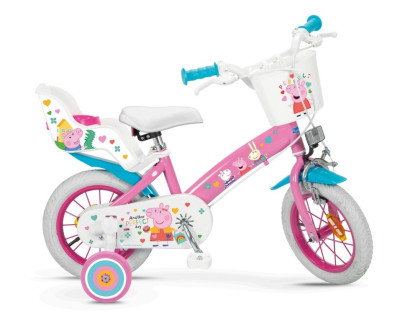 Bicicleta Porquinha Peppa Rosa 12 polegadas