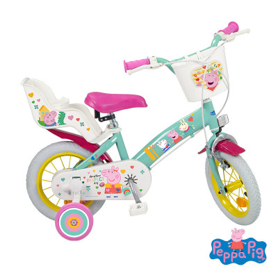 Bicicleta Porquinha Peppa Verde 12 polegadas