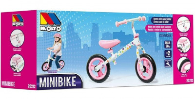 Bicicleta sem Pedais Molto Rosa