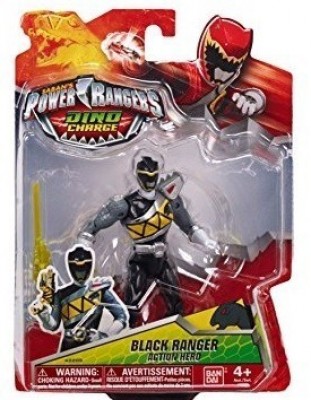 Black Ranger Action Hero - Figura de Acção Power Rangers 13cm