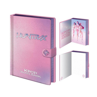 Bloco A5 Capa Dura K-pop Demon Hunters