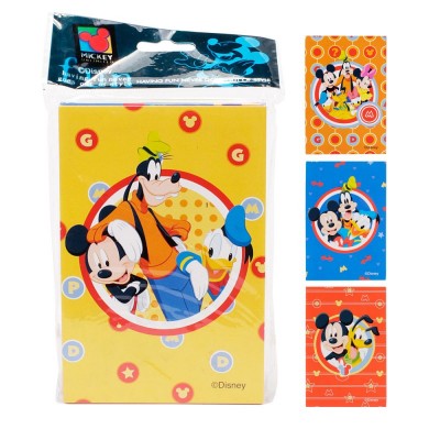 Bloco de anotações Disney de 30 folhas - Sortido