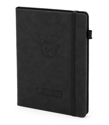 Bloco de Notas A5 Preto S. L . Benfica Pautado