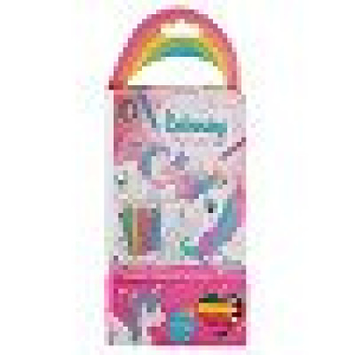 bloco para Colorir unicornio