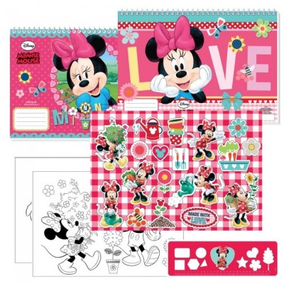 Bloco Pintura Minnie 33cm