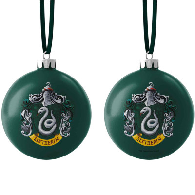 Bola Natal Harry Potter Slytherin