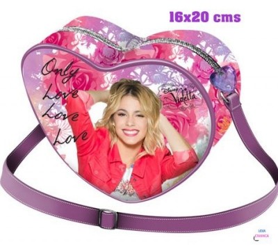 Bolsa Coração Violetta Only Love