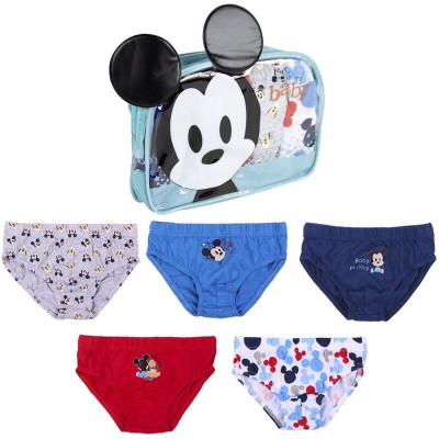 Bolsa + Cuecas Slips Bebé Mickey