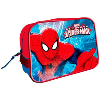 Bolsa estojo escolar quadrado Marvel Spiderman Jump