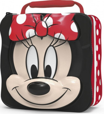 Bolsa lancheira térmica 3D Minnie Mouse