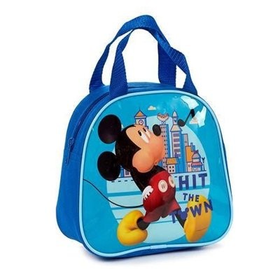 Bolsa Mão Lancheira com Alças Mickey Mouse