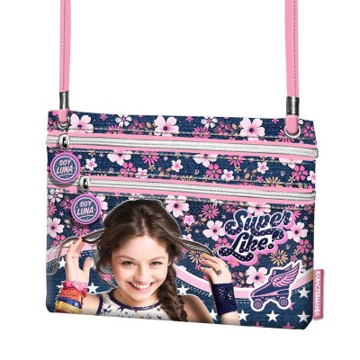 Bolsa mini horizontal dois fechos de Soy Luna Disney - Superlike