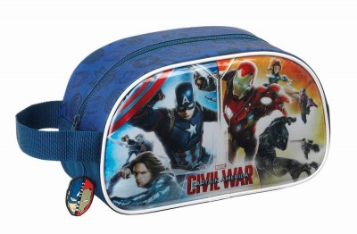 Bolsa necessaire Marvel Capitão América Civil War