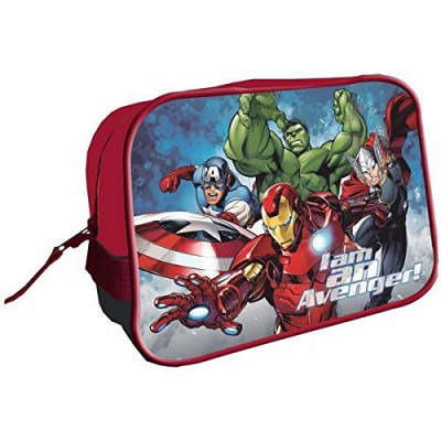 Bolsa necessaire quadrada Avengers