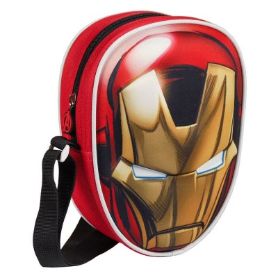 Bolsa ombro dos Vingadores da Marvel 3D Iron Man