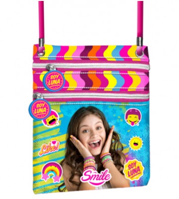 Bolsa pequena 2 fechos Sou Luna Smile