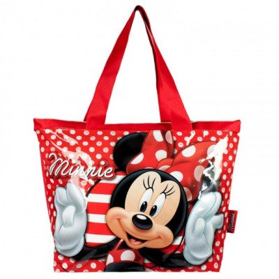 Bolsa praia Disney Minnie White Dots