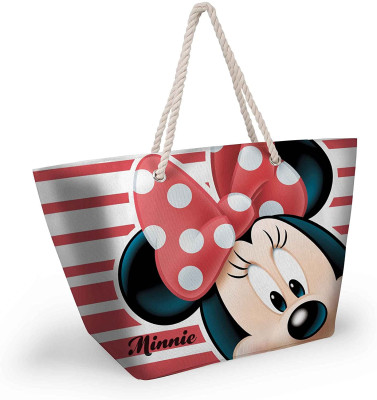 Bolsa Praia Minnie Disney Stripes
