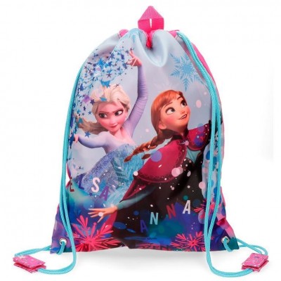 Bolsa saco com cordões  Frozen - Star