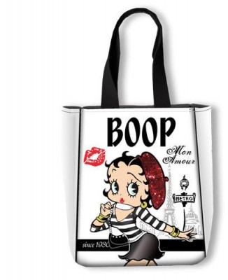 Bolsa Shopping Pequena Betty Boop White Mon Amour