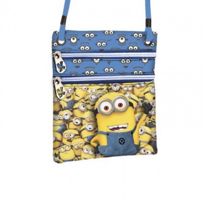 Bolsa Tiracolo 18 cm Minions Hello