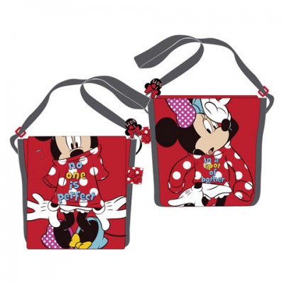 Bolsa tiracolo 21cm Minnie e Mickey Mouse