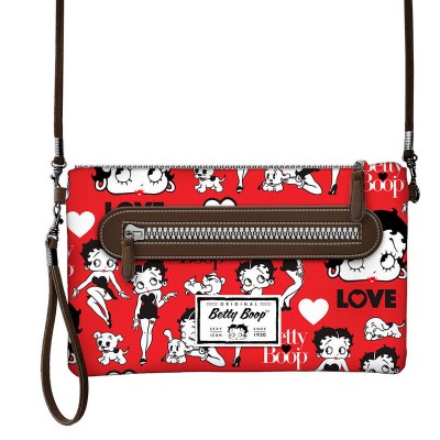 Bolsa tiracolo Betty Boop - Rouge