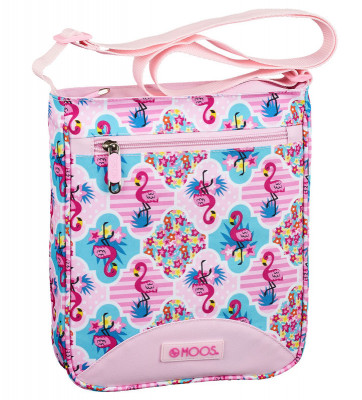 Bolsa Tiracolo Moos Flamingo Rosa