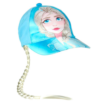 Boné com Trança Elsa Frozen 2