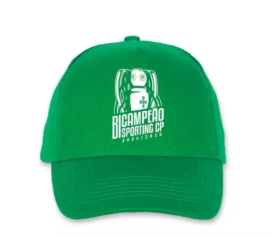 Boné Sporting Bicampeão 2024/2025
