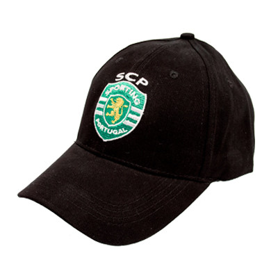 Boné Sporting Preto Adulto