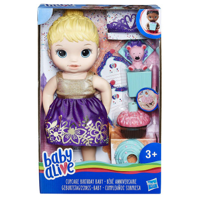 Boneca Baby Alive - Aniversário Surpresa Loira
