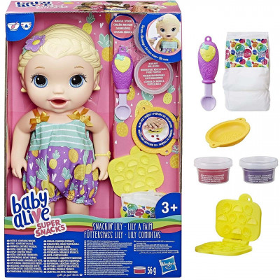 Boneca Baby Alive Lanchinhos Divertidos