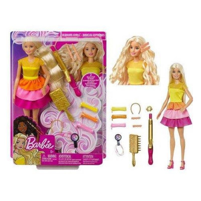 Boneca Barbie Canudos e Caracóis