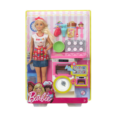Boneca Barbie Chef Cozinheira e Pasteleira