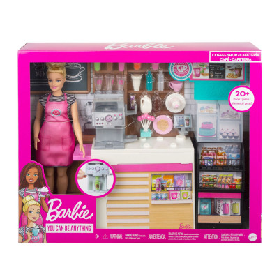 Boneca Barbie e a sua Cafetaria