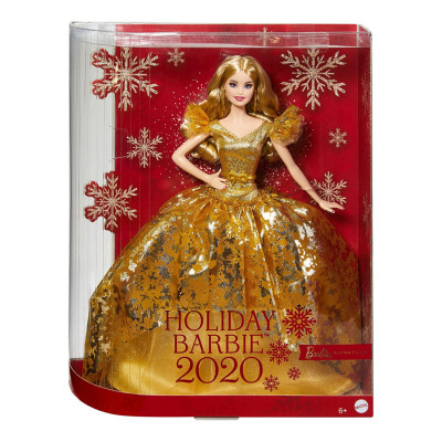 Boneca Barbie Loira Holiday 2020