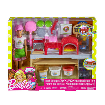 Boneca Barbie Pizza Chef