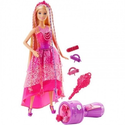 Boneca Barbie Rainha Penteados Mágicos