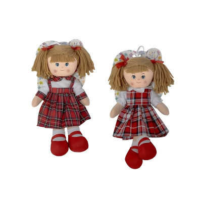 Boneca de Pano Estudante 40cm