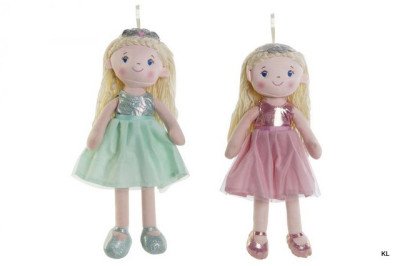 Boneca de Pano Poliester 40cm Sortida