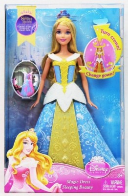 Boneca Disney Princesa Aurora Vestido Mágico