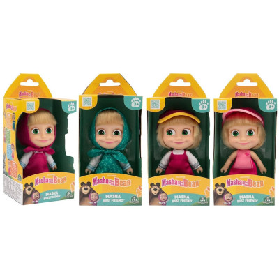 Boneca Masha e O Urso Sortida 12cm