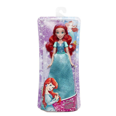 Boneca Princesa Disney Ariel Brilho Real Hasbro